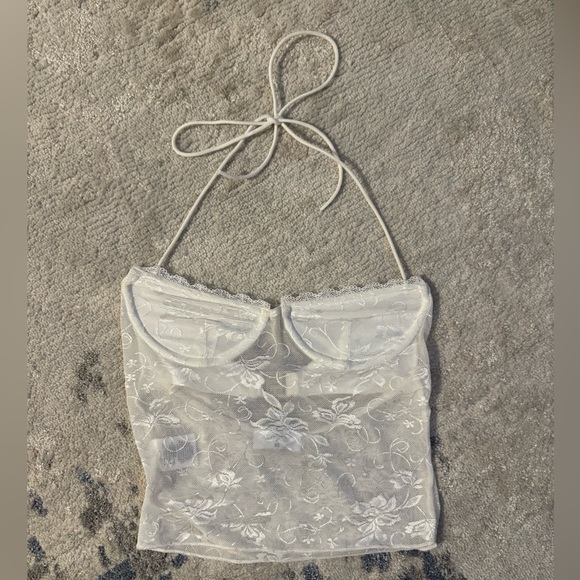 Outcast Selene White long sleeve top and skirt size XS - Picture 7 of 13